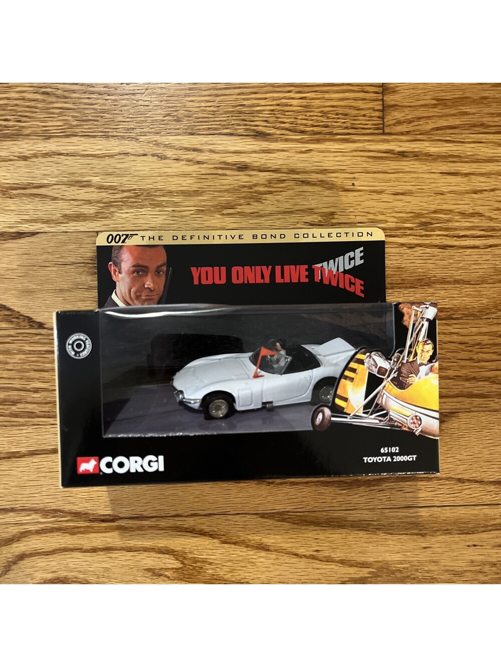 Toyota 2000GT By Corgi in 2001 James Bond 007 You Only Live Twice – 65102 NIB